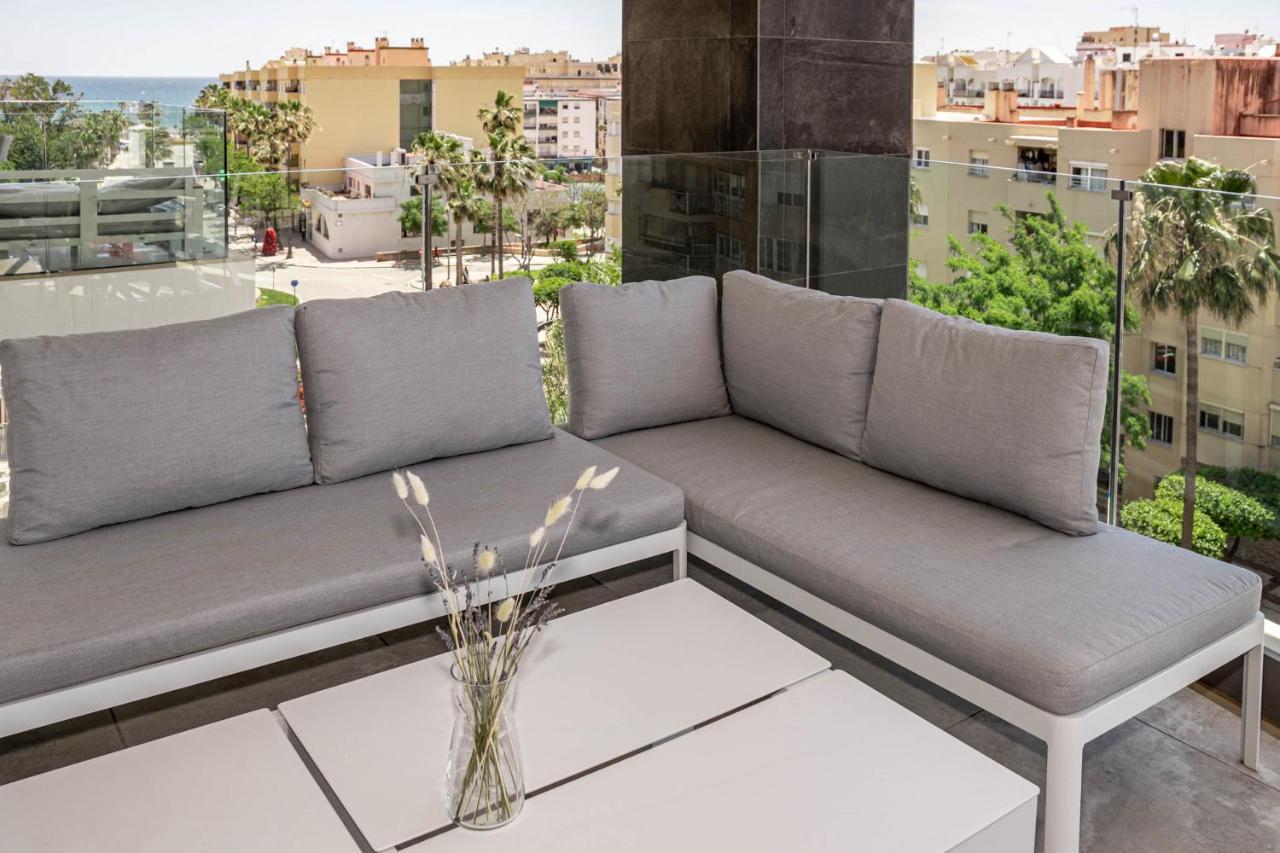 Inf45P- Modern 3 Bed City Apartment Next To Beach Estepona Exteriör bild